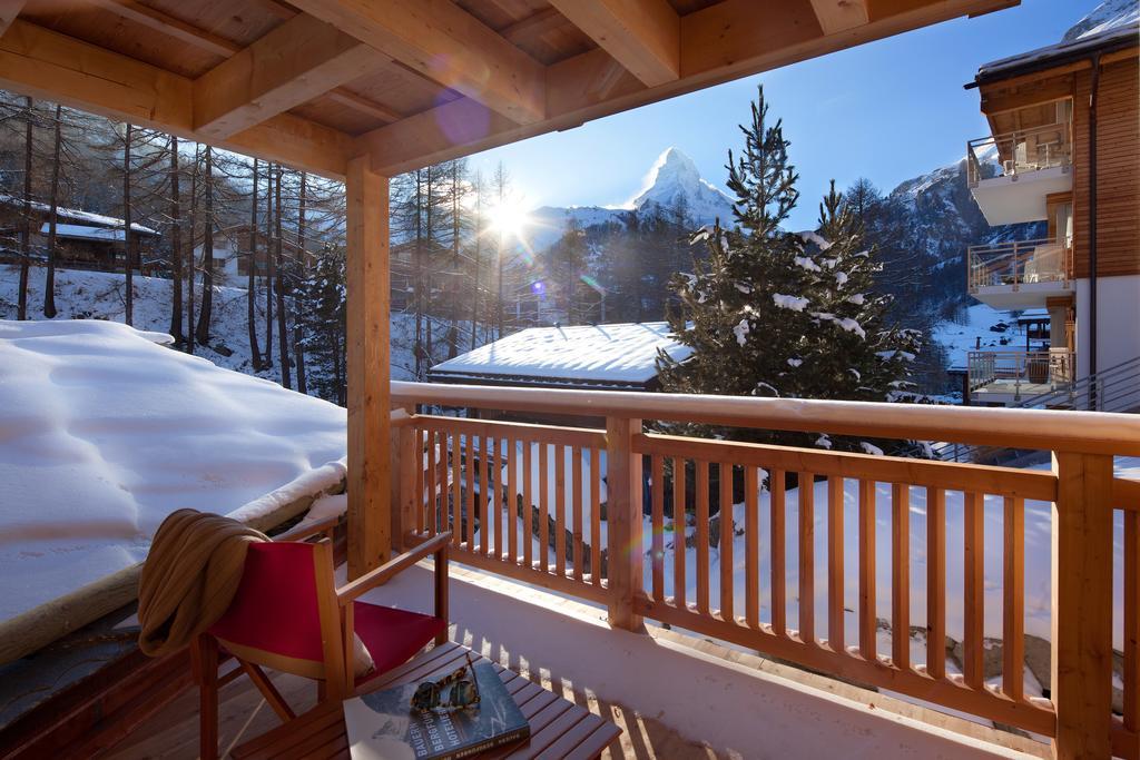 Chalet Binna Zermatt Bagian luar foto