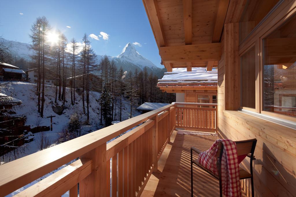 Chalet Binna Zermatt Bagian luar foto